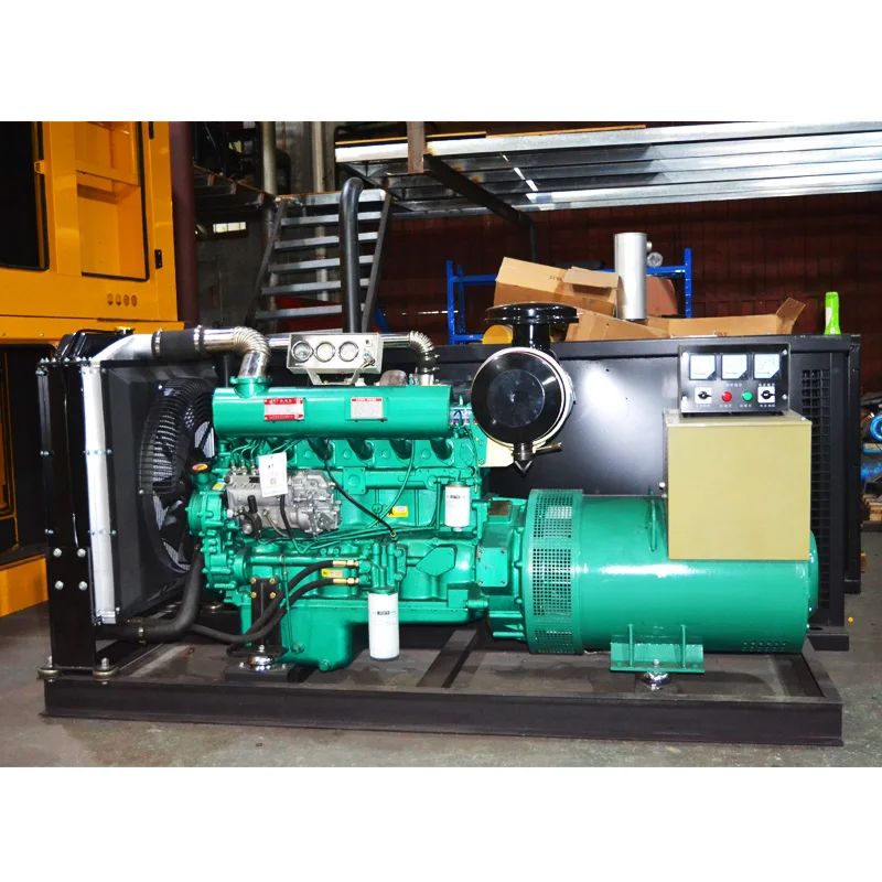 weifang Water cooled Generator  Diesel Genset 80kw 100kva with brushless alternator Three phase