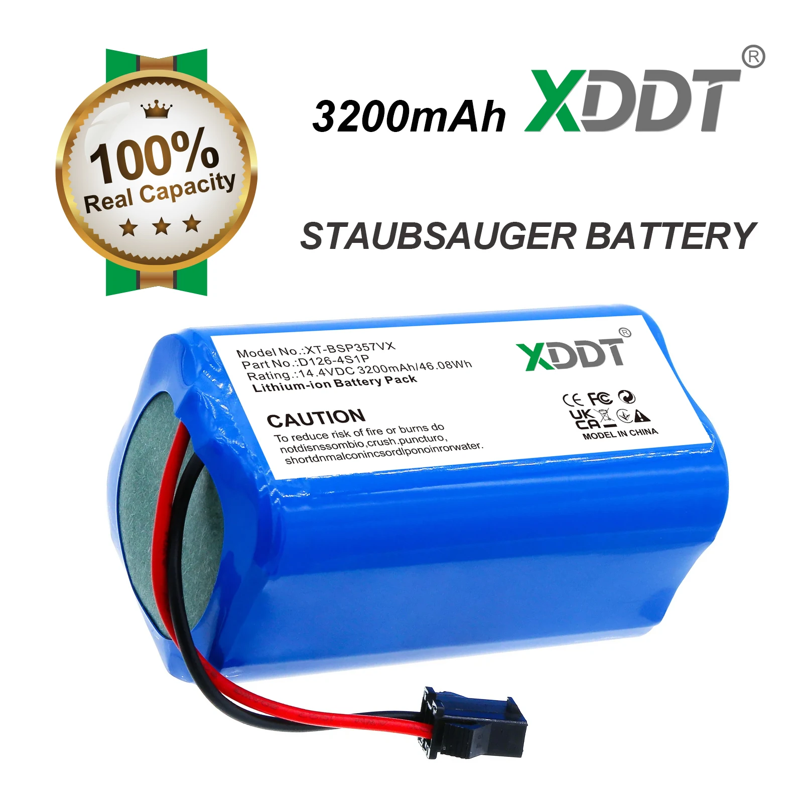 

Аккумулятор 3200 мАч для робота-пылесоса Bissell ReadyClean A3, робота-пылесоса ReadyClean P3097, робота-полотера Readyclean A3