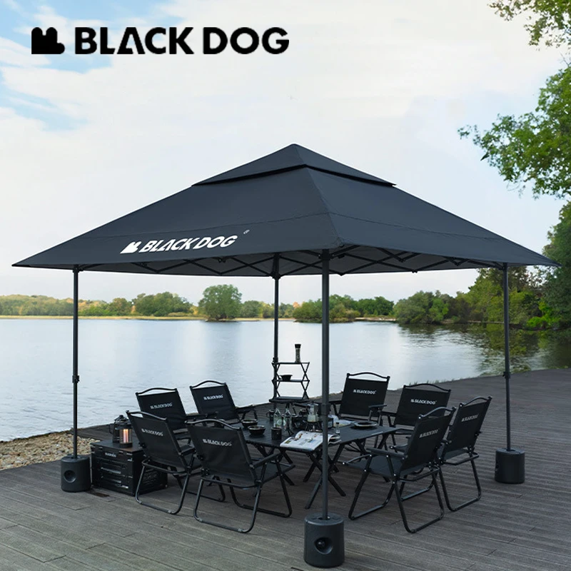 

Naturehike BLACKDOG Gazebo Awning Parasol Cloth 3x3m Silver Coating Sunshade Waterproof Outdoor Camping Garden Folding Portable