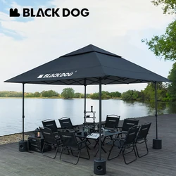 Naturehike BLACKDOG altanka markiza Parasol tkanina 3x3m srebrna powłoka osłona przeciwsłoneczna wodoodporna na zewnątrz ogród kempingowy składany przenośny