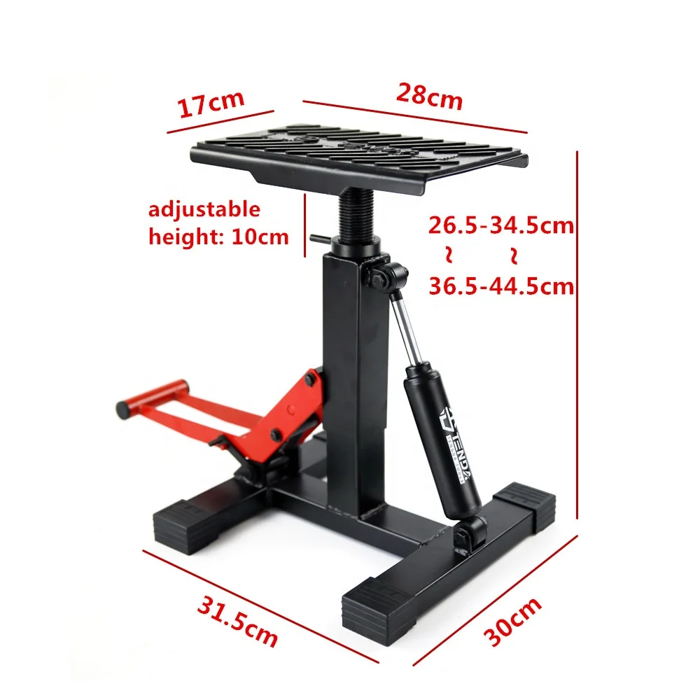 Motorcycle Lift Stand Dirt Bike Stand Height Adjustable Lift Stand