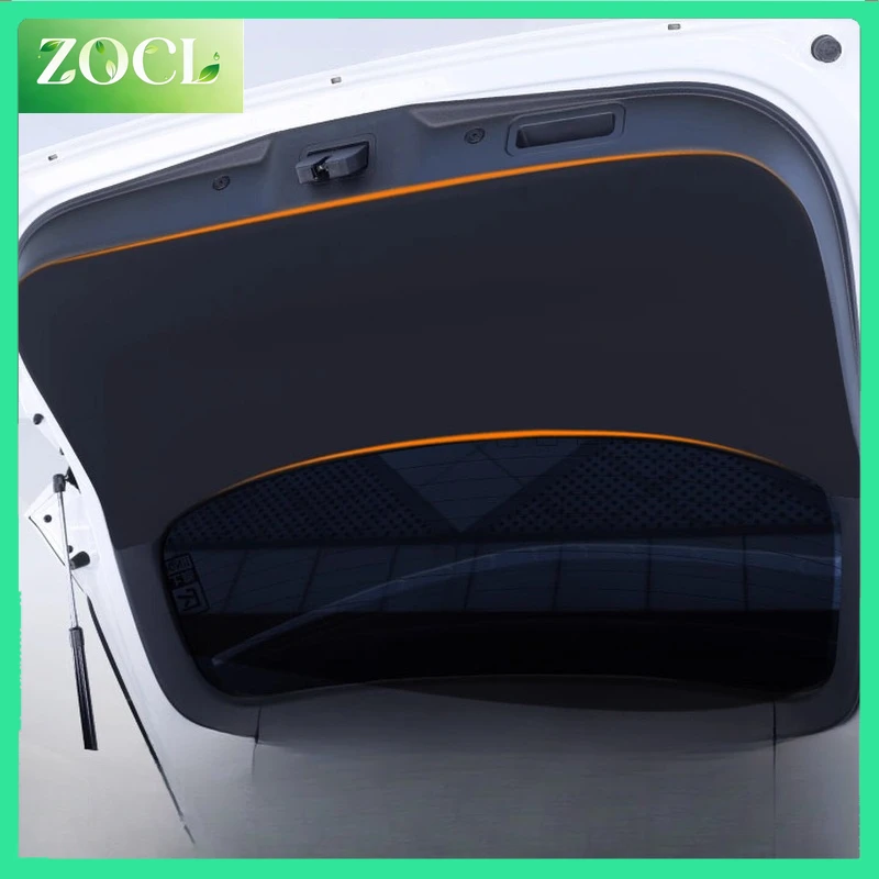 NewFor Volkswagen ID3 Tailgate Sticker Id6 Trunk Guard Tailbox Interior Modification Protective Supplies Id4x Rear Door Kick Pad