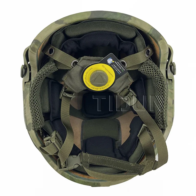 IIIA AF Bulletproof Helmet Wendy suspension lining FG/MC/CP camouflage moss Tactical Helmet aramid high cut Ballistic Helmet