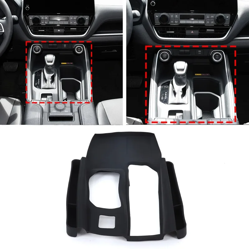 

For 2024+ Toyota Grand Highlander Left-handed peptide Center Console Cover pad with Storage Box Silicone Car Accessories