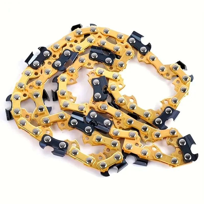 سلسلة محرك ذهبية 12 بوصة/16 بوصة 45DL/59DL معدنية متينة لأجزاء منشار السلسلة وملحقاتها ملحقات منشار السلسلة motosierra #5