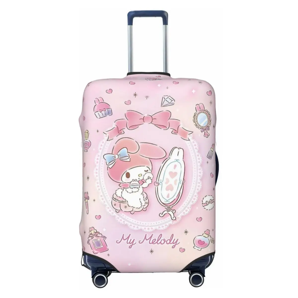 

Custom Melody Luggage Cover Elastic Cartoon Movie Kawaii Design Travel Suitcase Protective Covers Fits 18-32 Inch