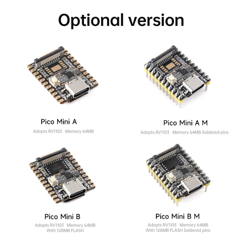 LuckFox Pico Mini Linux RV1103 Rockchip Supper MINI AI Board ARM Artificial Intelligence Development Board