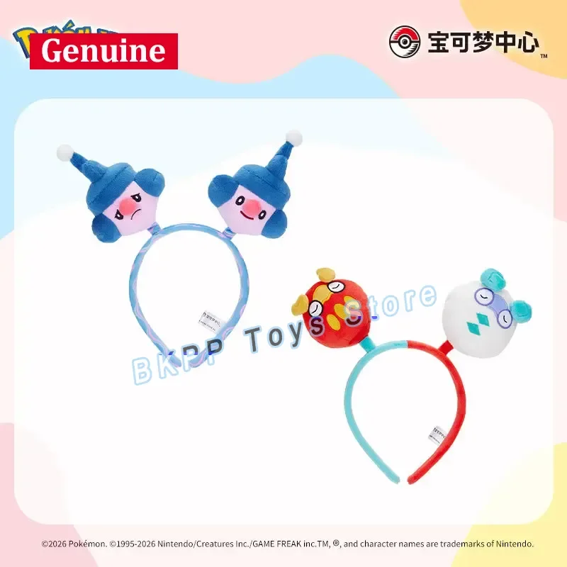 Pokémon Plush Hair Hoops Jigglypuff Gengar Smeargle Sentret Spinda Cartoon Headwear For Face Washing Photo Taking Women Girls