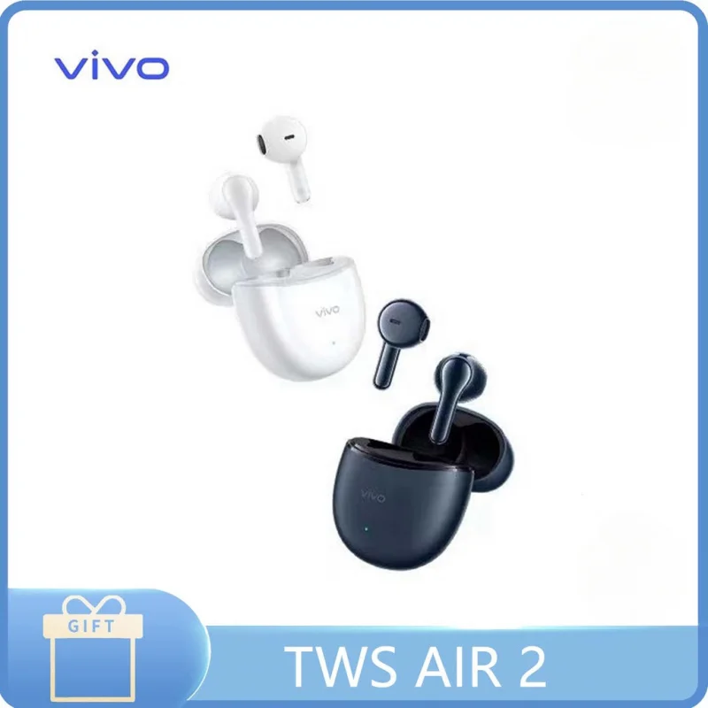 Vivo TWS air 2 auricolare Bluetooth 5.3 true wireless a basso ritardo nell'orecchio auricolari con cancellazione del rumore AI