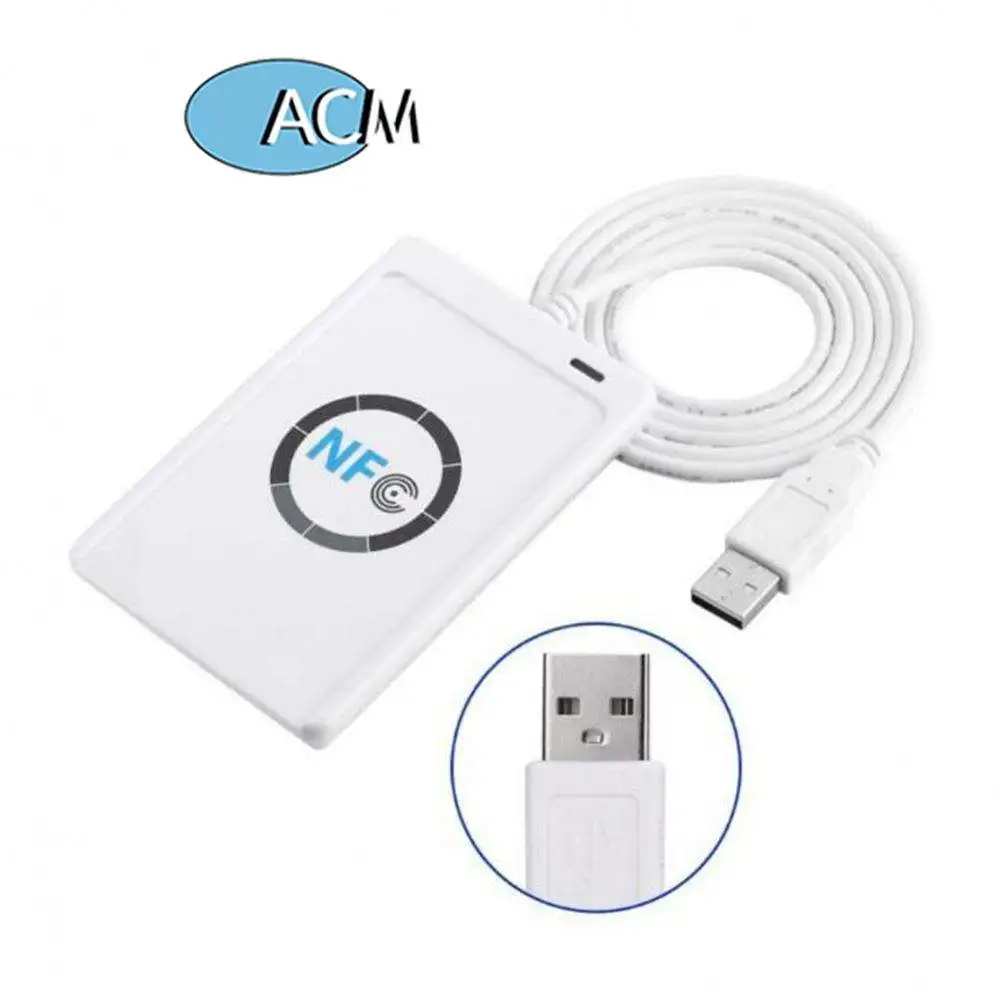 ACR122U NFC Smart Card Reader 13.56MHz USB IC Card Reader Writer with RFID Communication Interface