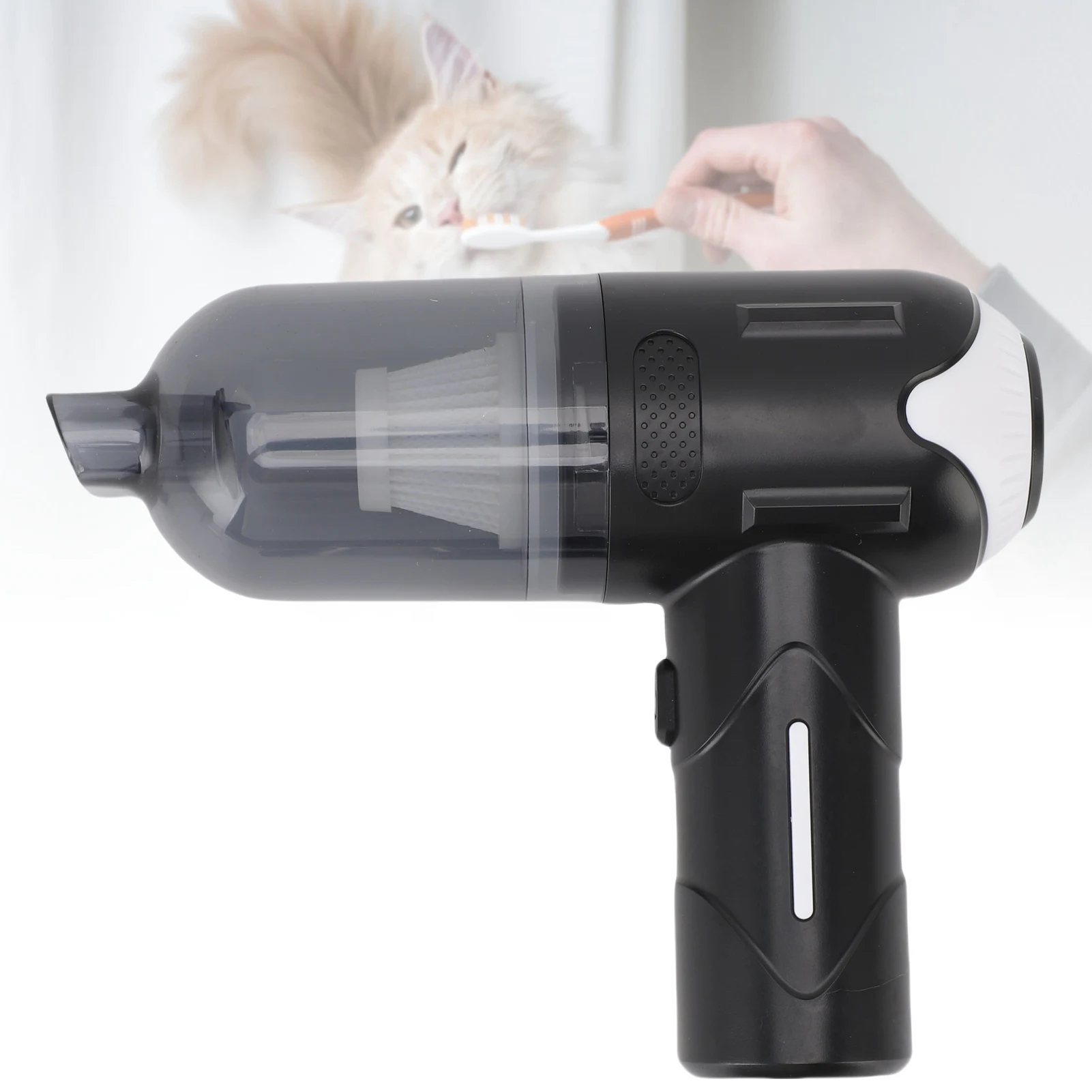 

Hand Held Pet Hair Vacuum Portable 4000mah Battery Efficient Cleaning Powerful Suction Mini Vacuum Cleaner for Cats Dogs Hair