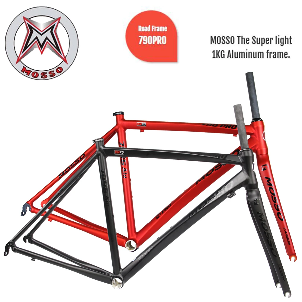 

700C MOSSO 790PRO/790PRO-2 Road Bike Frame With Aluminum Front Fork Ultra-light Aluminum Alloy Frameset Bicycle Accessories