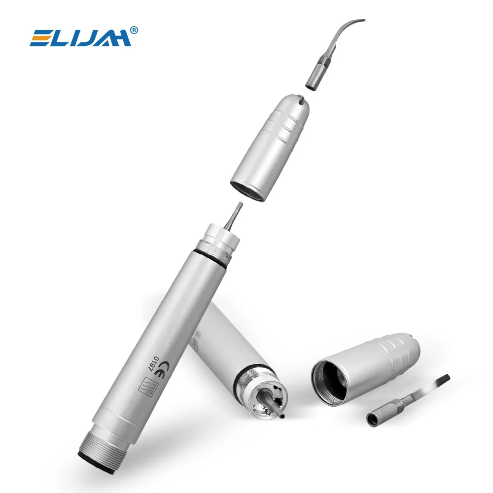 

2/4 Holes Dental Ultrasonic Air Scaler Pneumatic Scaler Handpiece Tooth Cleaning Whitening Calculus Removal Dentistry Tools