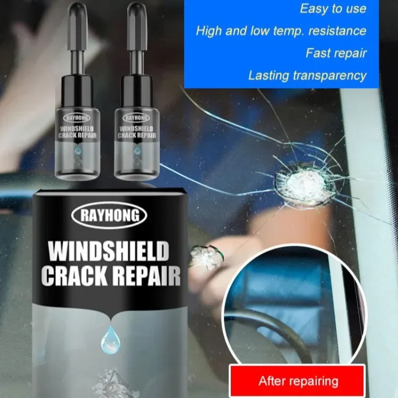 

Car Windshield Repair Kit Quick Fix Car Cracked Glass Windscreen Scratch Crack Restore Fluid Glass Curing Glue Car Accessories