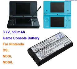 Cameron Sino 3.7V 550mAh/1100mAh Game Console Battery C/TWL-A-BP, TWL-003 for Nintendo DSi, NDSi, NDSiL