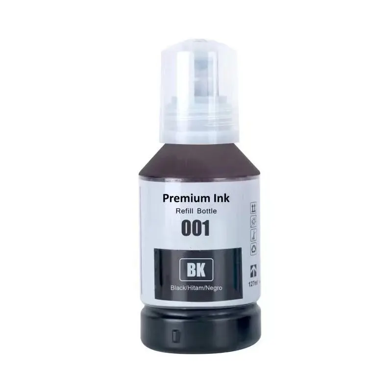 1Set 001 Premium Refill Ink for Epson 001 Ecotank L4150 L4156 L4160 L4260 L4266 L6160 L6170 L6190 Printer