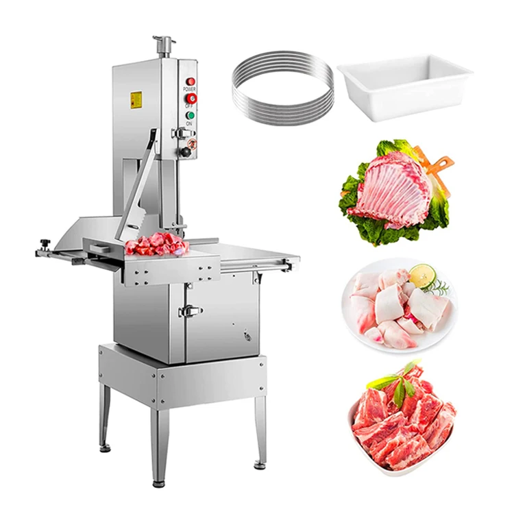 Commercial Vertical  Sawing Machine Band Saw Butcher Meat Cutting Machine