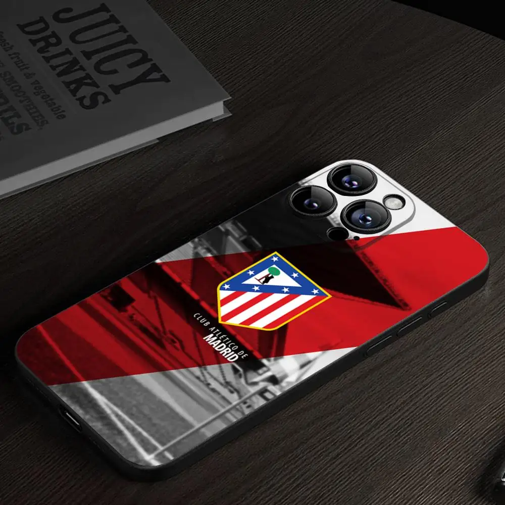 Top Sports-Club Atlético de Madrid Phone Case for iPhone 15 16 13 Pro Max 14 12 11 Xr X 8 7 6 Plus Luxury Back Cover