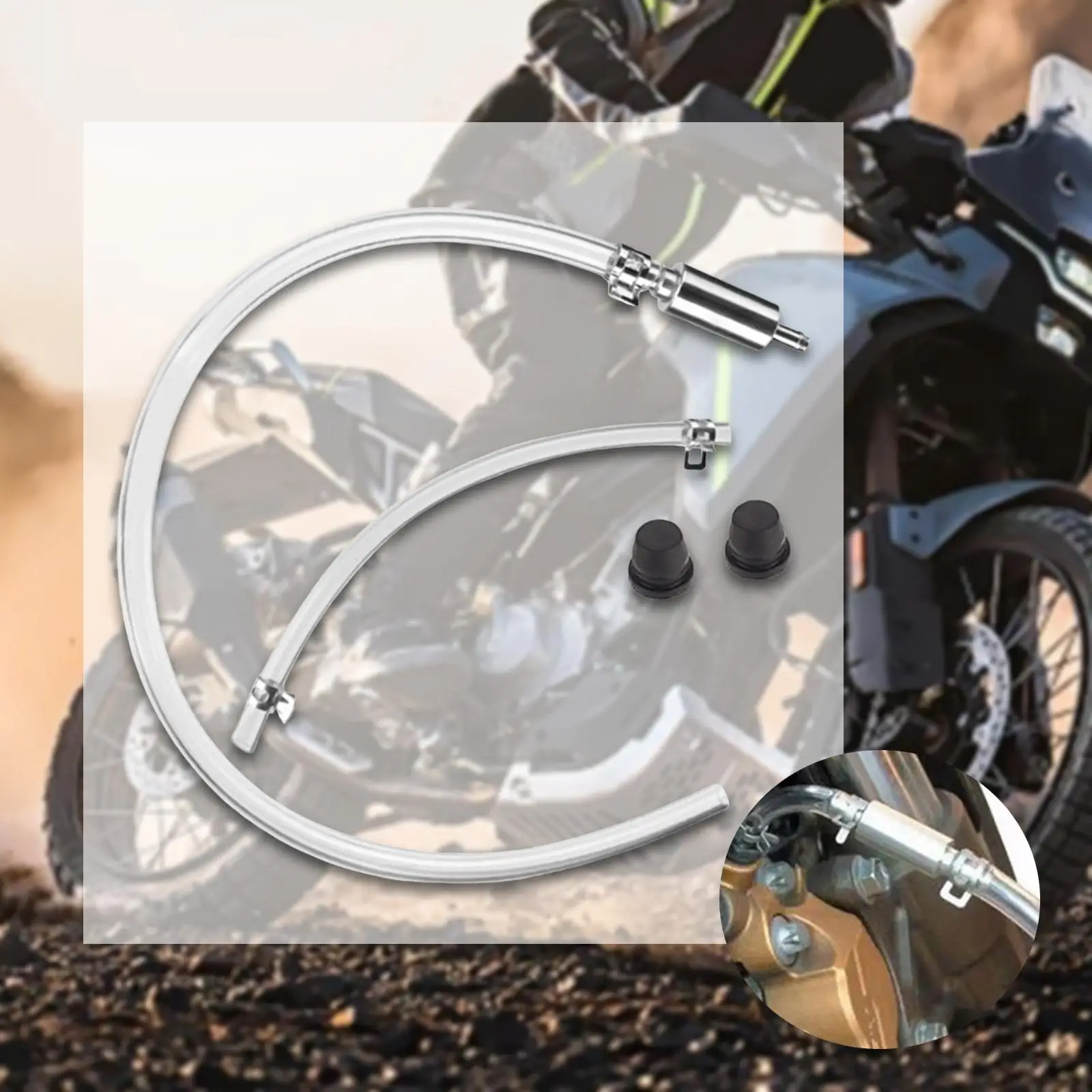 

Аксессуары для шлангов для прокачки тормозов сцепления. Простой в установке набор инструментов для прокачки.