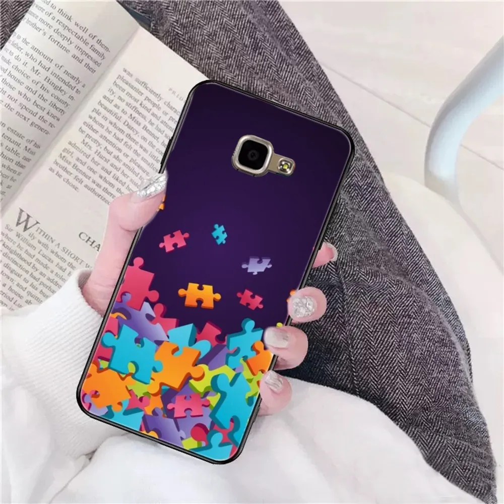 Puzzle Phone Case For Samsung A 10 11 12 13 20 21 22 30 31 32 40 51 52 53 70 71 72 73 91 13 shell