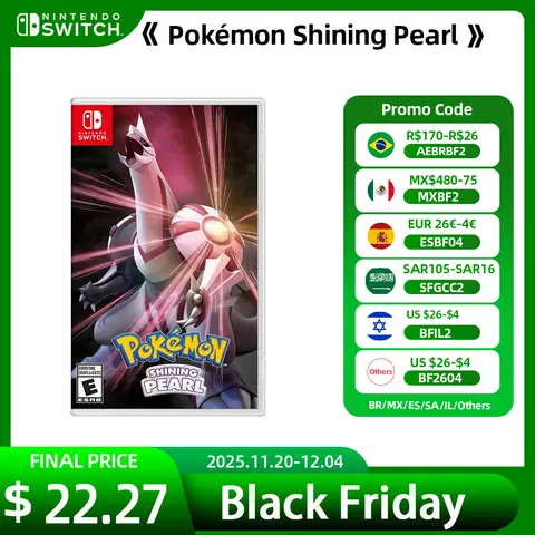 Pokemon Shining Pearl - Nintendo Switch offerte di gioco 100% ufficiale originale gioco fisico Card Adventure genere per Switch OLED Lit
