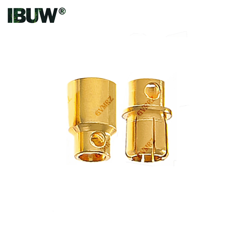 2mm 3mm 3.5mm 4mm RC Battery Gold-plated Bullet 5mm Banana Plug High Quality Male Female Bullet Banana Connector 6mm 8mm 5.5mm