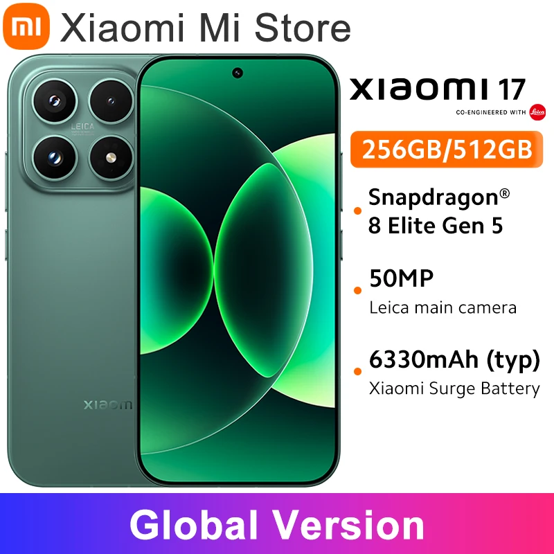 Смартфон Xiaomi 17, 12/256ГБ, global