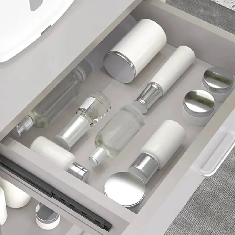 عربة من الفولاذ المقاوم للصدأ لصالون الاستقبال الجمالي، عربة كاريتو المساعدة، منظم دي بيليزا، سبا تجميلية #5