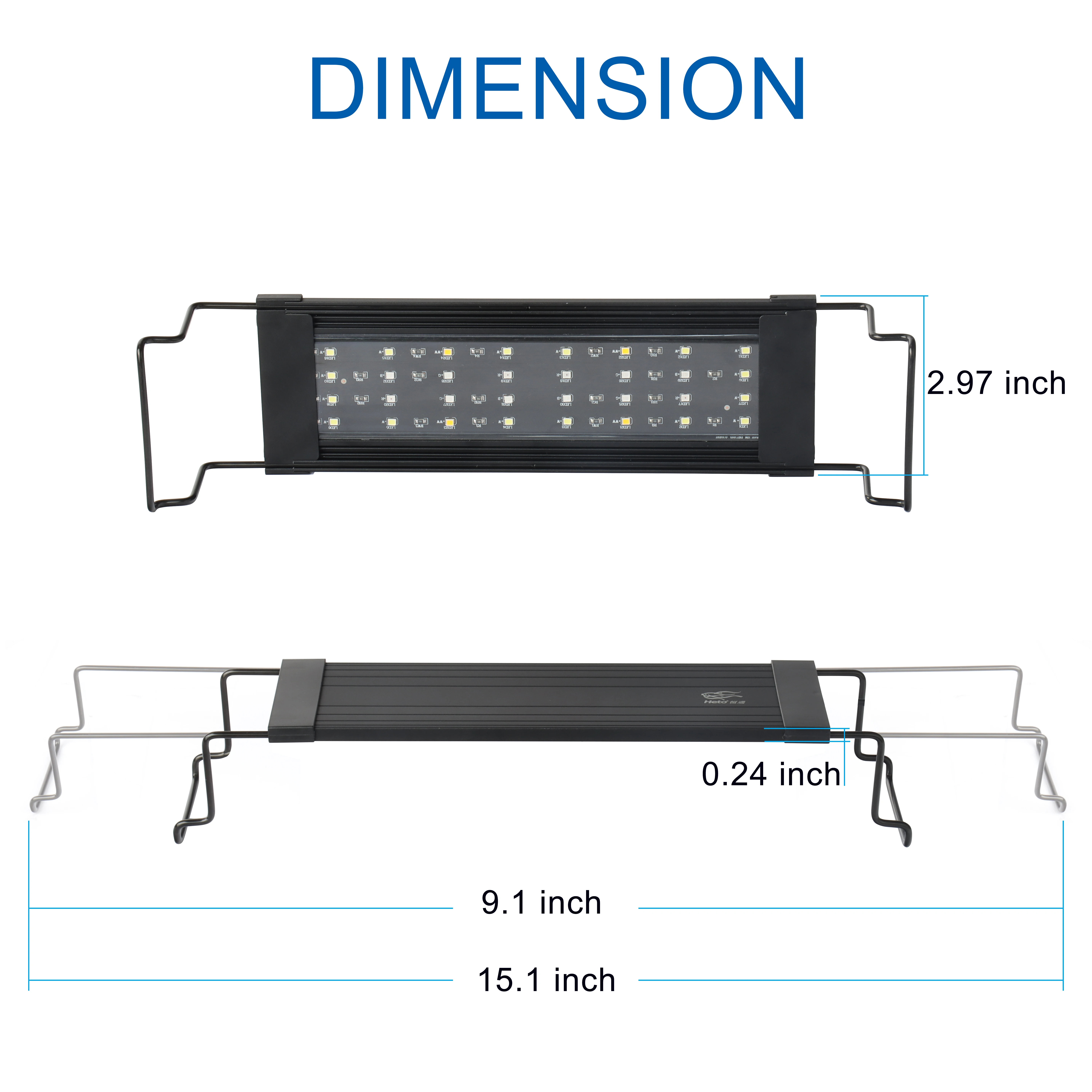 Remote Control Aquarium Light Emitting Diode Light Full Spectrum Aquarium Lighting Aquarium Light