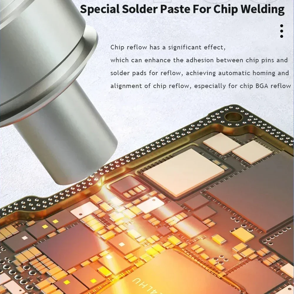 10CC MECHANIC P23/P59 Milky White Yellow Solder Paste Mobile Phone Motherboard Frame BGA Chip Rework Reflow Soldering Flux