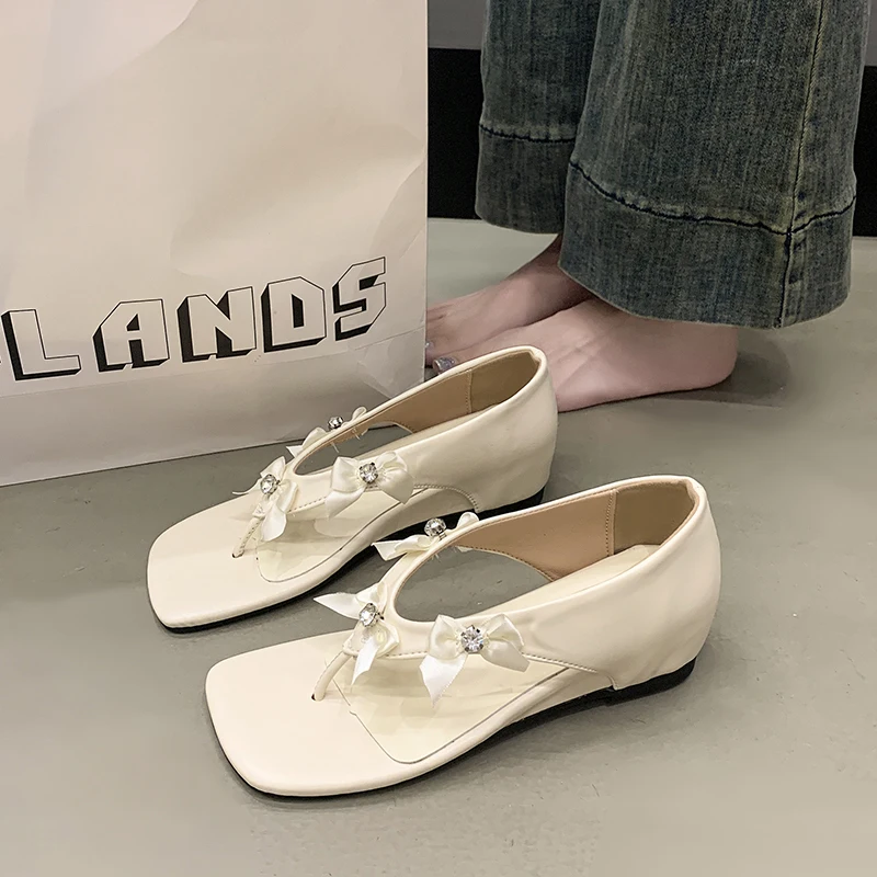 

Сандалии с неглубоким носком, коллекция 2025, женская обувь в стиле ретро на высоком каблуке, шлепанцы на платформе, новые оригинальные летние туфли на высоком каблуке Gi