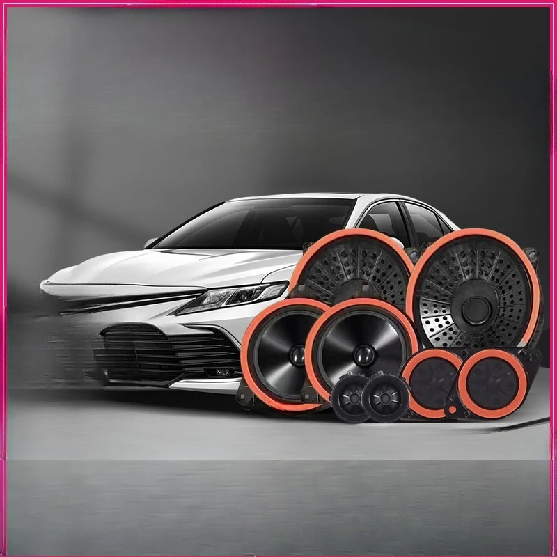 A full set of audio modification dashboard A-pillar speaker accessories