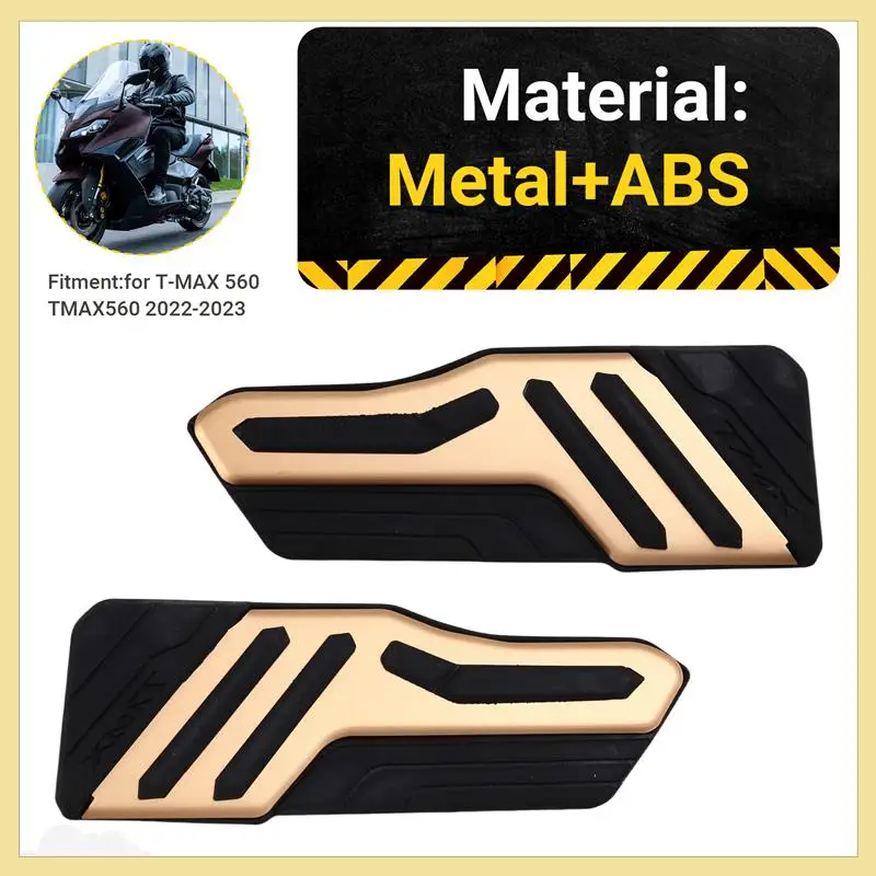 

High Quality Motorcycle Side Pedal Feet Pedal Pad Foot Pads For Yamaha T-MAX 560 TMAX560 2022-2023 Motorcycle Accessories