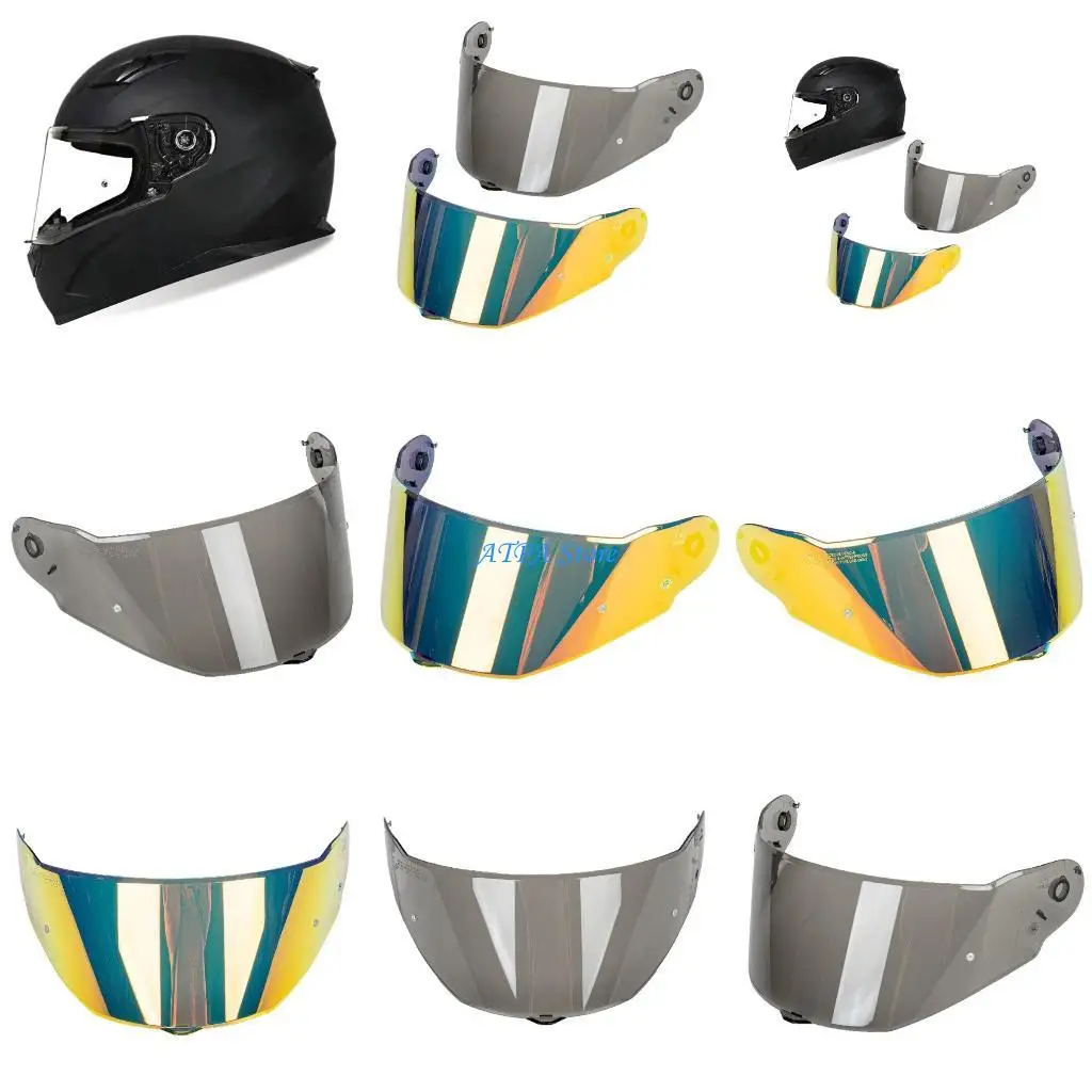 

U13C Motorcycles Windshield Vintage Helmet Visor Lens Accessories for FASEED FS816