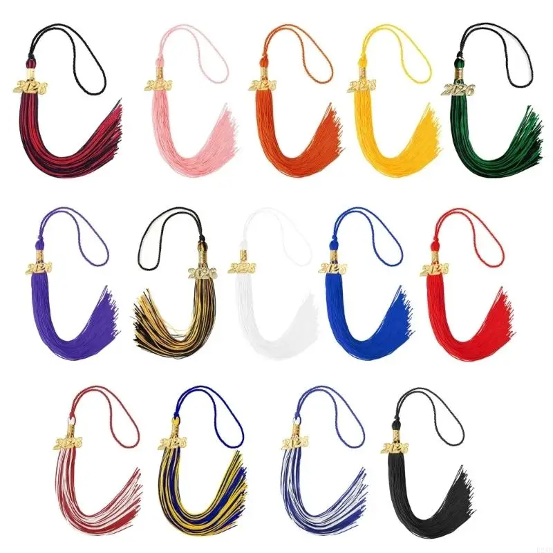 Class of 2026 Graduation Cap Tassels Decoration For Academic Robe Bachelor Gown 