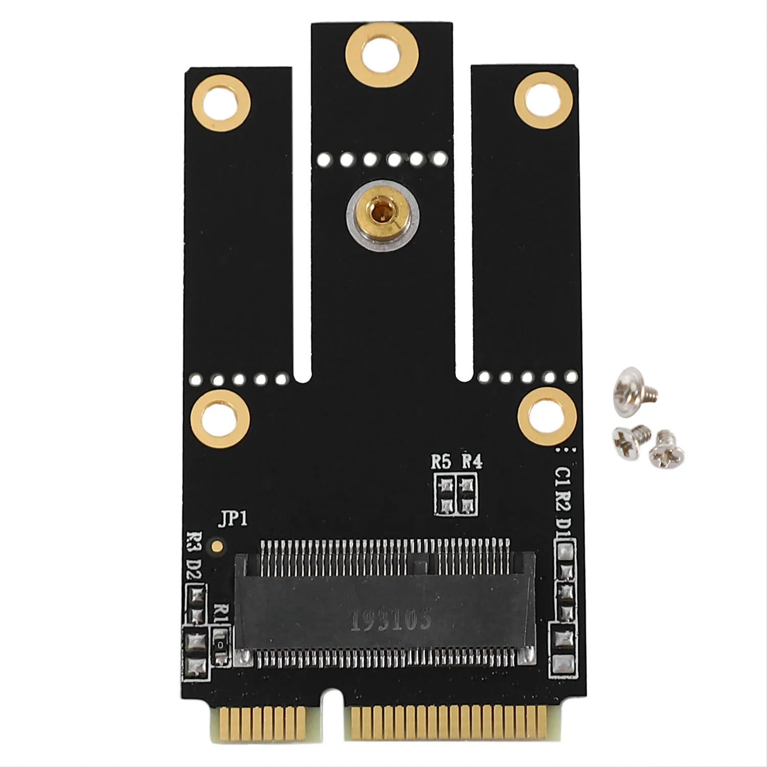 POP-lНовый адаптер M.2 NGFF к Mini PCI-E (PCIe + USB) для беспроводной карты M.2 Wi-Fi Bluetooth Intel AX200 9260 8265 8260 для