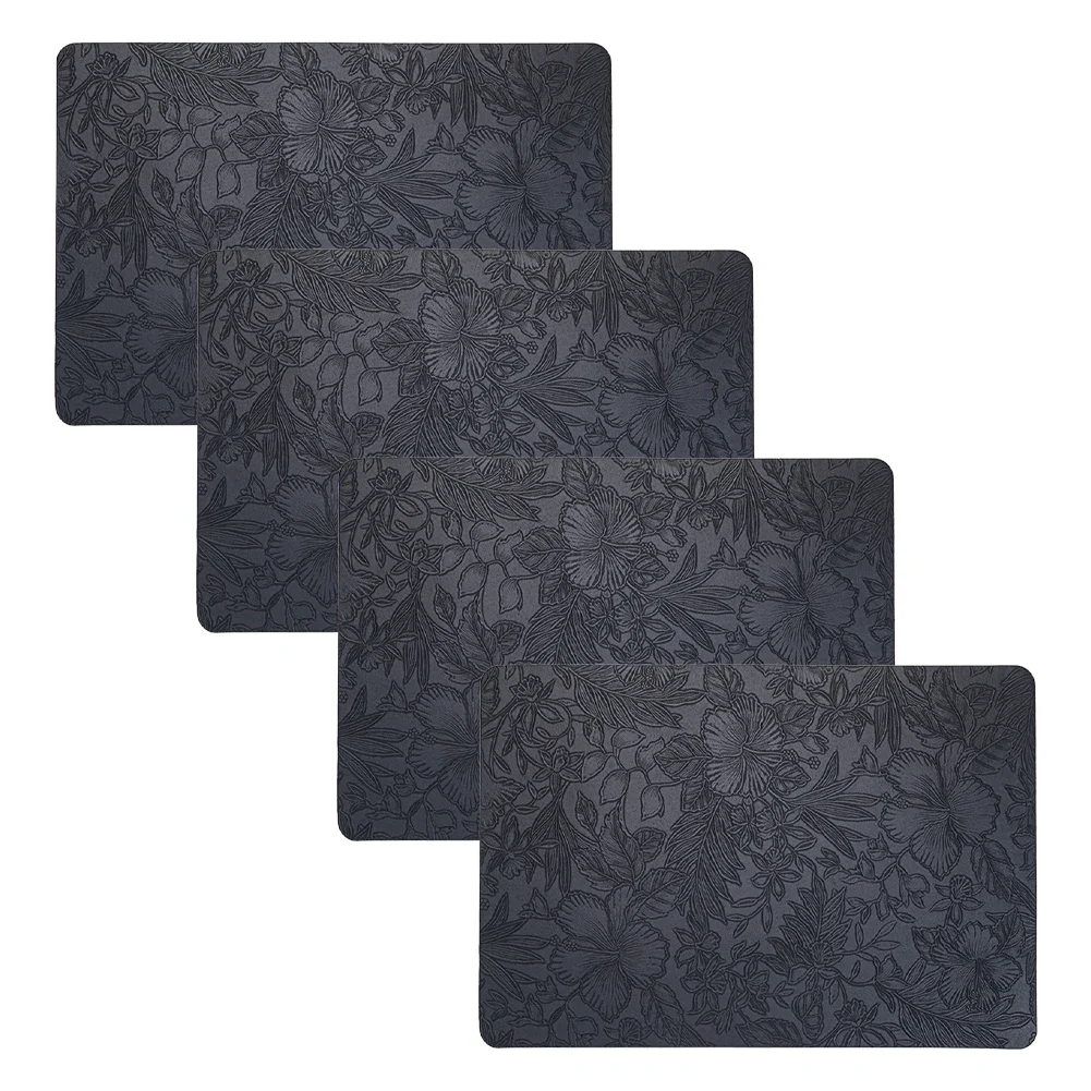 

Double-Sided Mats Floral Placemats Dinner Parties Vibrant Floral Patterns Washable Placemats Waterproof Table Mats