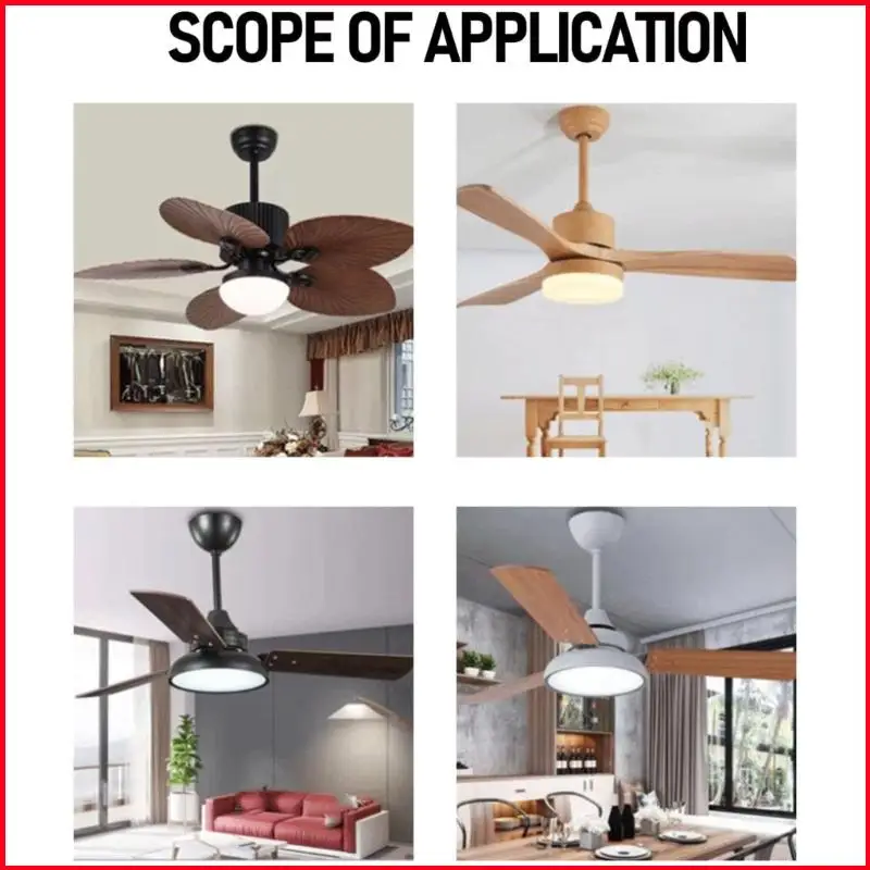 K92A 120V 18W LED Teto Fan Light Dimmable LED adapta