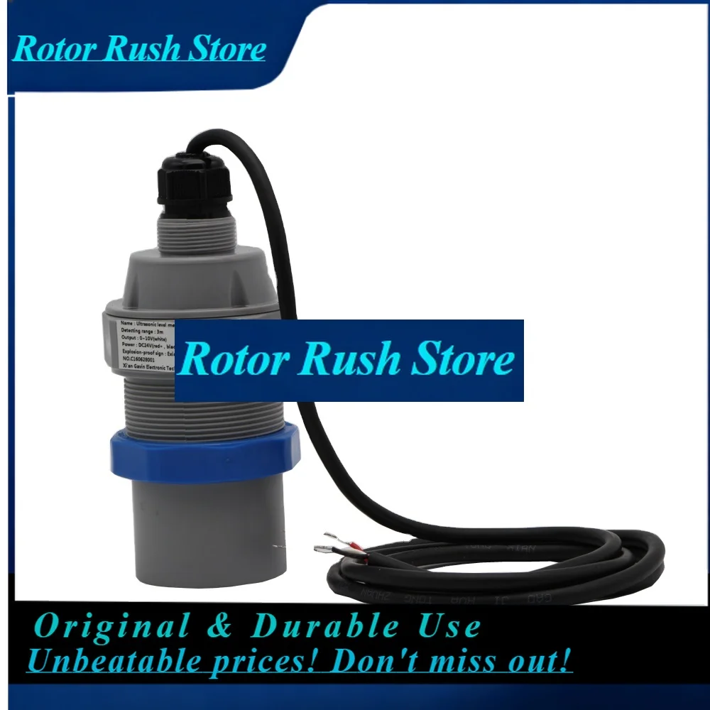 RoRuSGUT741 Explosion Proof RS485 4-20mA Small Blind Area Ultrasonic Fuel Oil Level Sensor