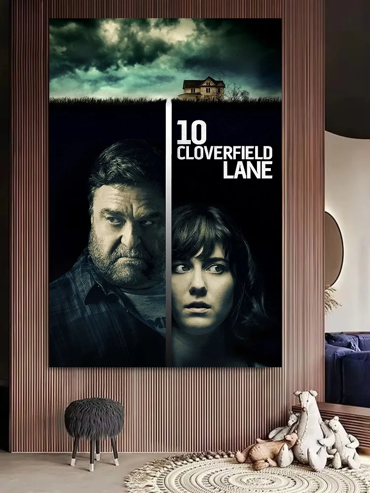 10 Cloverfield Lane (2016) Movie, Print Art Canvas Poster, For Living Room Decor Home Wall Picture