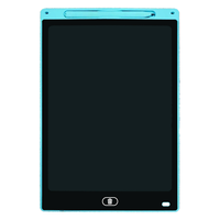 IINBD-12 Inch LCD Writing Board Drawing Board Color Graffiti Board Blue