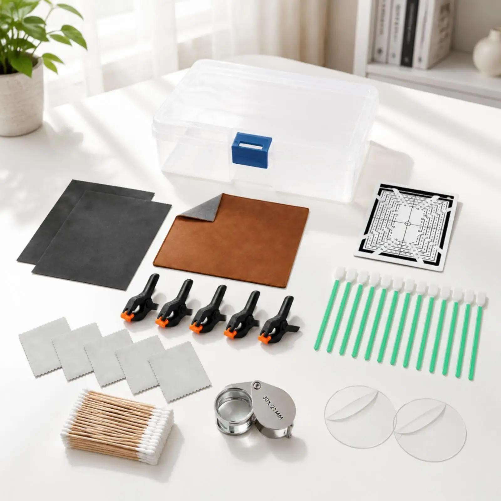Trading Card Cleaning Kit Complete Trading Card Care Kit Complete for Tabletop