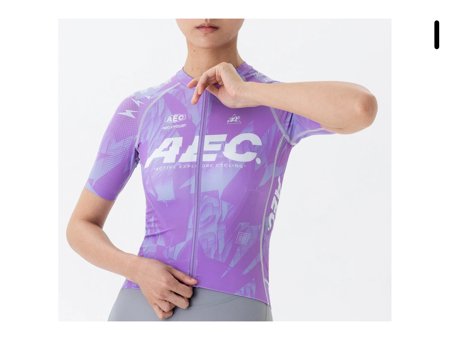 AEC.CYCLIST Herren Kurzarm-Radtrikot Leichtes Schnelltrocknendes Rennrad-Oberteil 2026 MTB Fahrrad Damen Trikot – Detail 5
