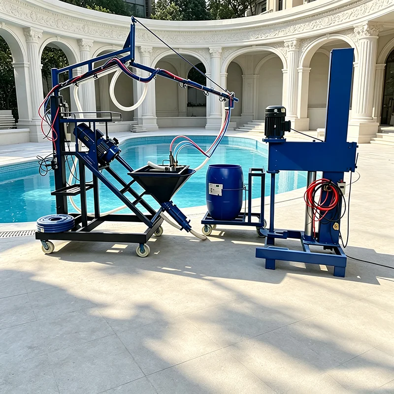 Industrial GRC GFRC Spray Machine Glass Fiber Reinforced Concrete Sprayer for Construction Decoration Field