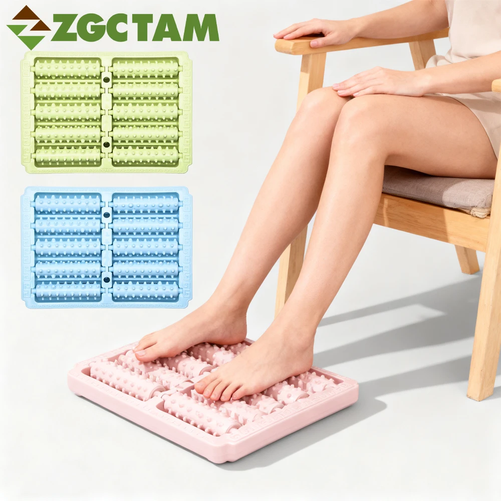 

1Pcs Foot Massager Roller for Plantar Fasciitis Relief & Stress Pain, Portable Acupressure Reflexology Tool for Home Office Use