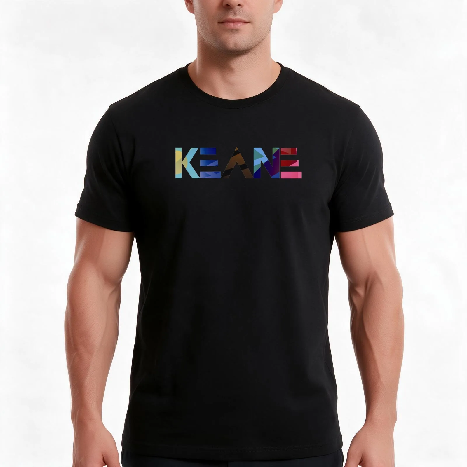 Color Prism Typograph T-Shirt Summer Casual Cotton Tee Oversized Streetwear Tops Vintage Graphic Print Unisex Men Women