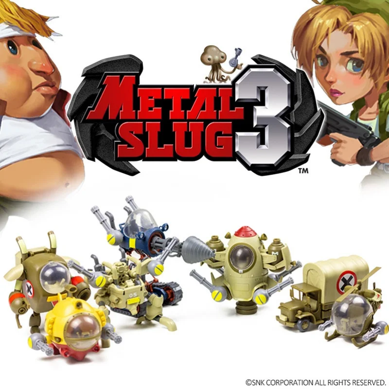 

In-Stock Hot New Release Metal Slug 3 Series Figure Collectible Toy Model Kit - Tank Mech Aircraft Truck Boy'S Birthday Gift