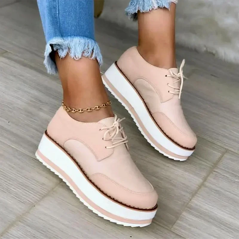 2022 New Fashion Womens Casual Running Shoes Walking Platform Flat Shoes Woman Black Sneakers Women Sapato Feminino Shoes Femme