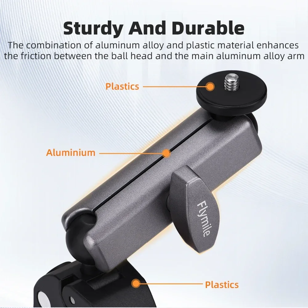 Flymile จักรยานยืนสําหรับ DJI Mini 4 Pro/Mini 3 Pro/Air 3/Mavic 3 Drone RC/RC 2 รีโมทคอนโทรลขี่จักรยานอุปกรณ์เสริมการถ่ายภาพ