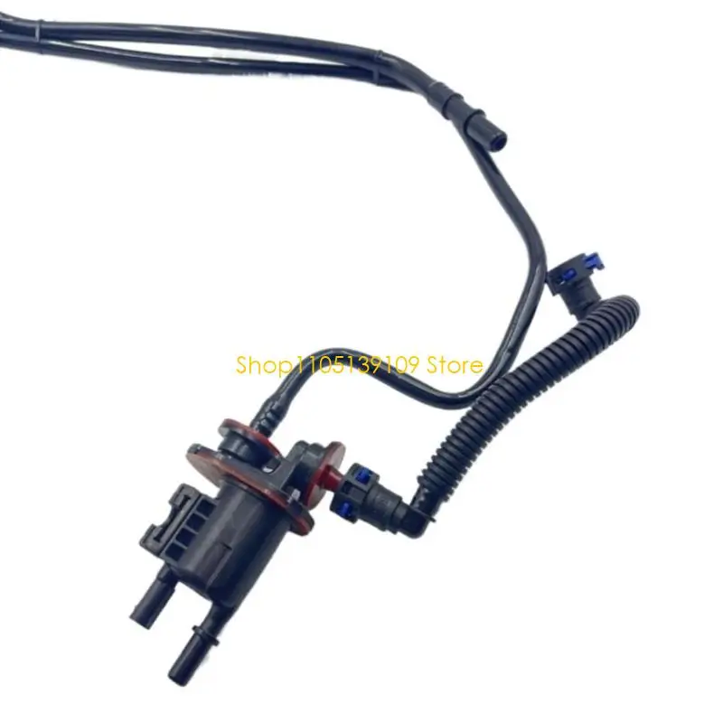 P5ED Molded Hose Purge Assembly L1M39B325BC for Emissions Service Work, With Link Ends, Clip Points, Installed Hardware, and